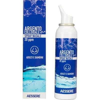 Aessere srl Srebro koloidalne Plus Spray do nosa Aessere 100ml
