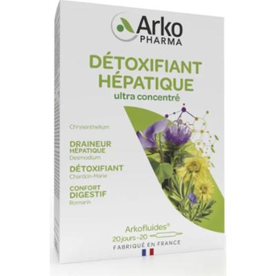 ArkoPharma ArkoFluides - Detoks wątroby 20 fiolek