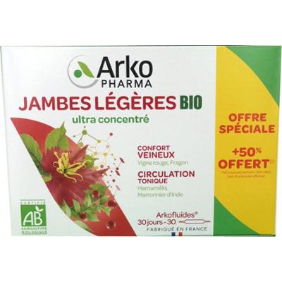 ArkoPharma ArkoFluides - Light Legs BIO 20+10 fiolek GRATIS