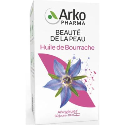 ArkoPharma ArkoCapsule - Olej z ogórecznika - Piękno skóry - 180 kapsułek