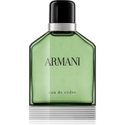 Armani Eau de Cèdre Woda toaletowa dla mężczyzn 100 ml