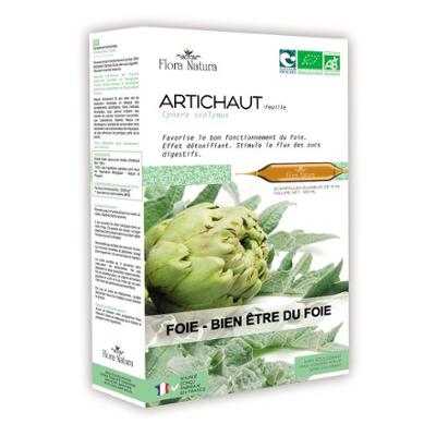 Flora Natura Organiczna wątroba karczochowa i dobre samopoczucie wątroby 20 fiolek
