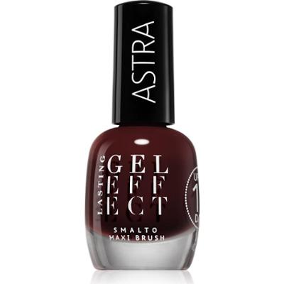 Długotrwały lakier do paznokci Astra Make-up Gel Effect w kolorze 11 Rouge Amor 12 ml