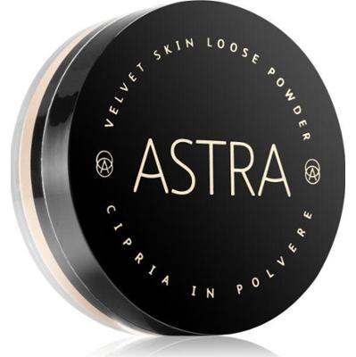 Makijaż Astry Velvet Rozświetlający skórę sypki puder nadający jedwabisty efekt kolorowi skóry 02 Porcelain 11 g