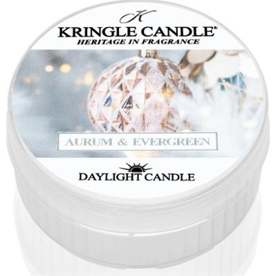Kringle Candle Aurum & Świeca podgrzewająca jedzenie Evergreen 42g