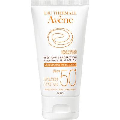 Avène Solaire Minéral SPF50+ Krem o bardzo wysokiej ochronie 50 ml