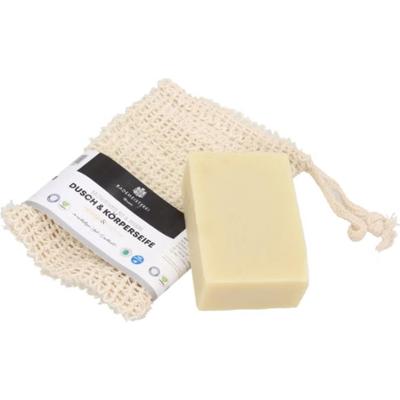 Bademeisterei Organiczne mydło do twarzy i ciała pomarańcza i imbir (100 g)