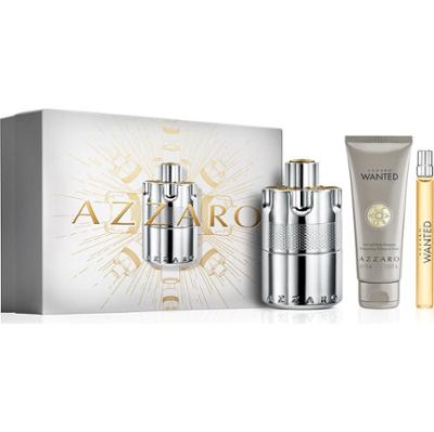 Azzaro Wanted Zestaw upominkowy EDP 100ml, Miniaturowy EDP 10ml i Żel pod prysznic 75ml - 100ml