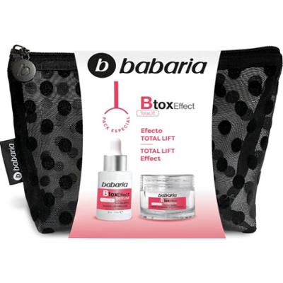 Babaria Botox Effect Travel Pack w pudełku upominkowym serum 30 ml + krem 50 ml