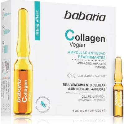 Babaria Wegańskie fiolki z kolagenem 5 x 2 ml