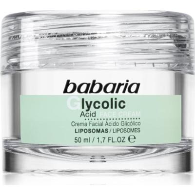 Krem do twarzy z kwasem glikolowym, odbudowujący komórki Babaria 50ml