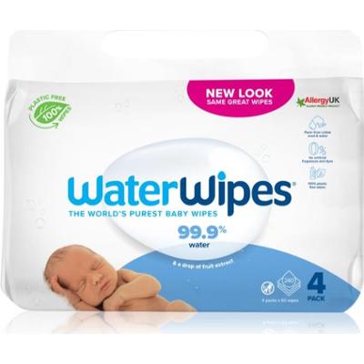 Water Wipes Baby 4 Pack Chusteczki nawilżane dla dzieci 4×60 sztuk