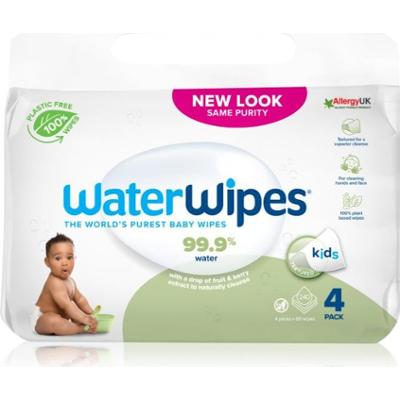 Water Wipes Baby Soapberry 4 sztuki chusteczek nawilżanych dla dzieci 4×60 sztuk