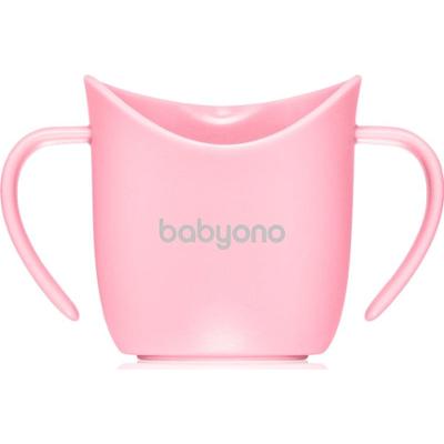Babyono Be Active Zestaw sztućców z przyssawką i łyżeczką dla dzieci Niebieski 6 M+ 2 szt