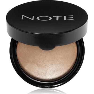 Note Cosmetique Rozświetlający cień do powiek Baked Illuminating Eyeshadow Color 02 Honey Warm 10g