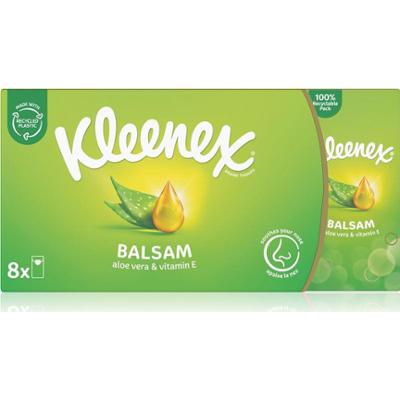 Kleenex Chusteczki papierowe Balsam BalmCare 8×9 sztuk