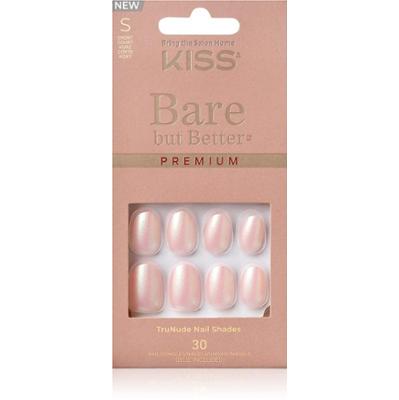 KISS Bare But Better Premium sztuczne paznokcie Mocha 30 sztuk