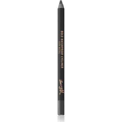 Barry M Wodoodporna kredka do oczu Bold Eyeliner w kolorze Gun Metal 1,2 g