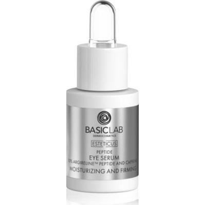 BasicLab Dermokosmetyki Esteticus ujędrniające serum pod oczy z peptydami 15 ml
