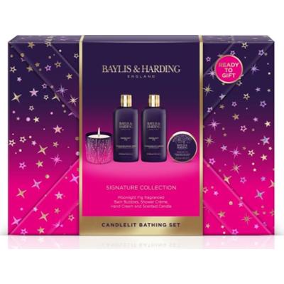 Baylis & Harding Pudełko upominkowe z figami i granatem Moonlight Fig (do ciała)
