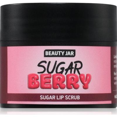 Beauty Jar Jagodowy Cukrowy Peeling Do Ust Z Masłem Kakaowym i Witaminą E 15 Ml