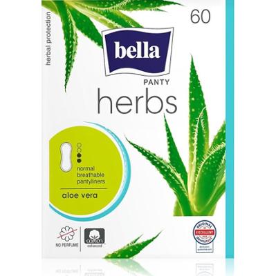 BELLA Herbs Wkładki higieniczne Aloe Vera bez zapachu 60 szt