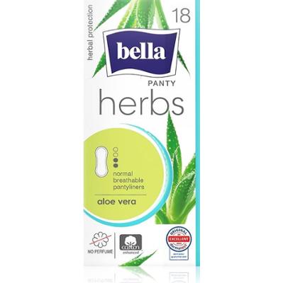 BELLA Herbs Wkładki higieniczne Aloe Vera bez zapachu 18 szt
