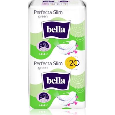 BELLA Perfecta Slim Zielone podpaski higieniczne 20 szt