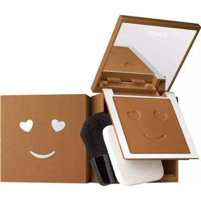 Benefit, Cześć, szczęśliwy Velvet, matowy podkład w kompakcie, 12 Dark Warm 7 g