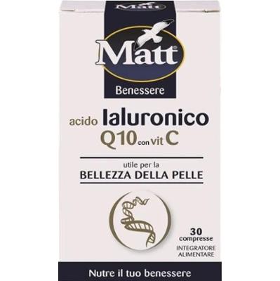 A&d spa gruppo alimentare diet Matt® Benessere Kwas hialuronowy Q10 z witaminą C A&D 30 tabletek