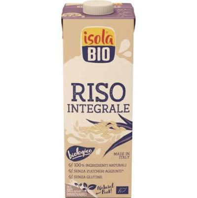 Abafoods srl Isola Bio® Napój z brązowego ryżu 1 litr