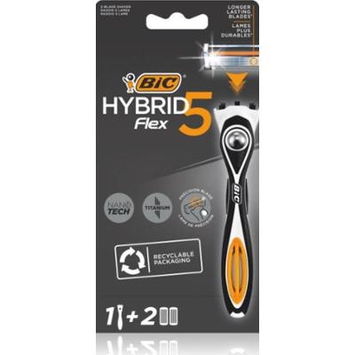BIC Maszynka hybrydowa FLEX5 + 2 wymienne ostrza