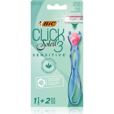 Bic Soleil Click Sensitive Maszynka do golenia dla kobiet + ostrza wymienne 2 szt