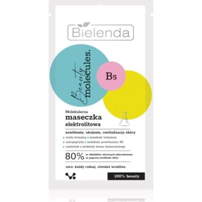 Bielenda Beauty Molekuły nawilżająca maska do twarzy o działaniu łagodzącym 8 g