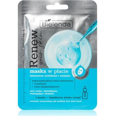 Bielenda Renew Your Skin Nawilżająca maska na twarz z tkaniny 18 g