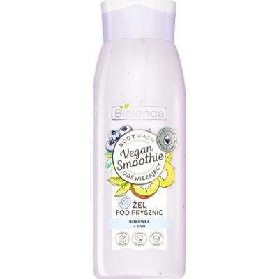 Bielenda Wegański Smoothie Jagoda + Kiwy pyszny żel pod prysznic 400 ml