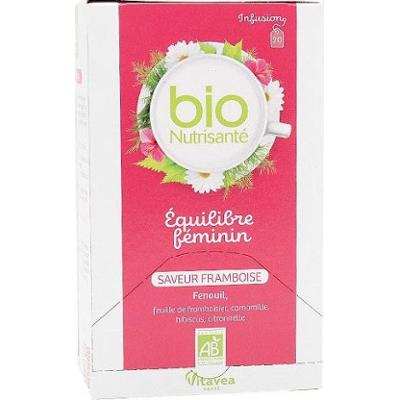 Bio Nutrisanté - Napar dla kobiet Balance o smaku malinowym 20 saszetek