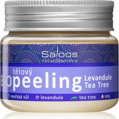 Saloos Bio Peeling Lawenda i Drzewo Herbaciane Peeling do Ciała 140ml