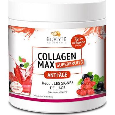 Biocyte Beauty Food Collagen Max Anti-Age o smaku czerwonych owoców i mięty 260g