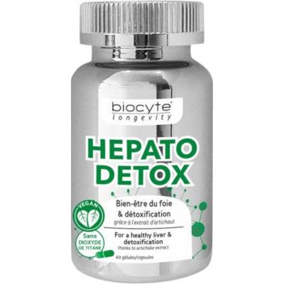 Biocyte Długowieczność Hepato Detox Dobre samopoczucie wątroby 60 kapsułek