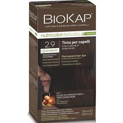 Biokap BIOKAP DELICATE QUICK do włosów - 2.9 Dark Chocolate Chestnut 135 ml