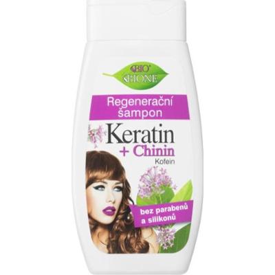 Bione Cosmetics Szampon regenerujący Keratyna + Chinina 260 ml