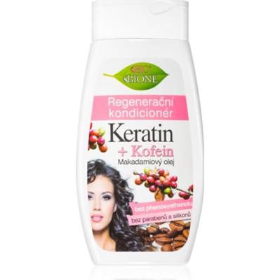 Bione Cosmetics Keratyna + Kofein regenerująca odżywka do włosów 260 ml