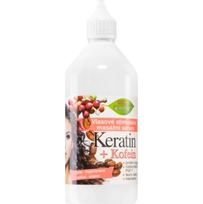 Bione Cosmetics Keratyna + Kofeina Serum stymulujące wzrost i wzmacniające włosy od cebulek 215 ml