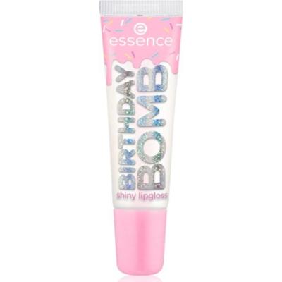 Essence Birthday Bomb bezbarwny błyszczyk do ust una jasny połysk kolor 01 Ciasto My Day! 10 ml
