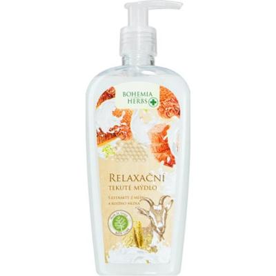 Bohemia Gifts & Kosmetyki Czechy Herbs Mydło w płynie Miód i Kozie Mleko 300 ml