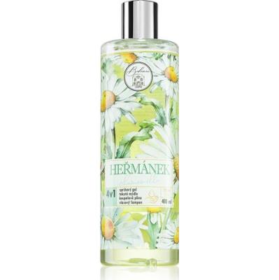 Bohemia Gifts & Cosmetics Flower Line Rumiankowy Żel do Mycia Ciała i Włosów 4 w 1 400 ml