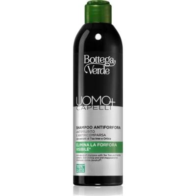 Bottega Verde Uomo+ Szampon przeciwłupieżowy do suchej skóry głowy ze swędzeniem 250 ml