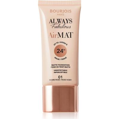 Bourjois Podkład matujący Air Mat kolor 01 Ivory pink 30 ml