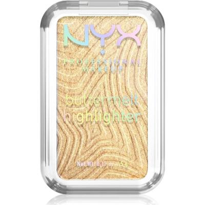 NYX Profesjonalny makijaż Buttermelt rozświetlacz kolor 5 g złoty